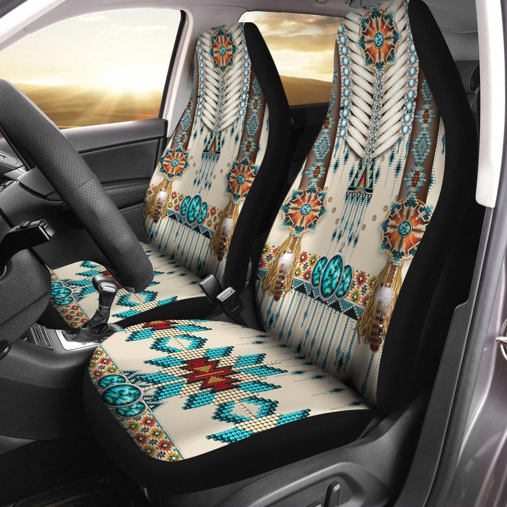Sedan ACHOGI Native American Indian Art 2pc Front Bucket Cars Seat Protector Covers Fit Most Vehicle Truck Cars SUV