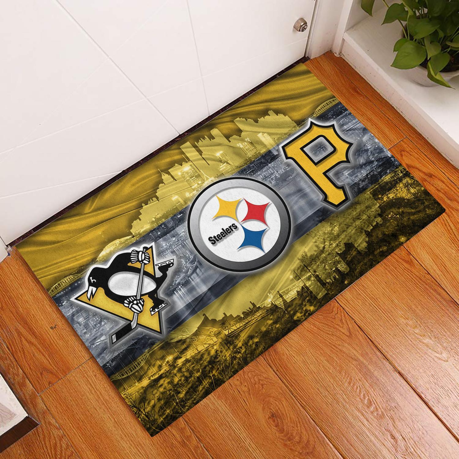 Pittsburgh Sports Teams Doormat – GearVer Store – Affordable Quality ...