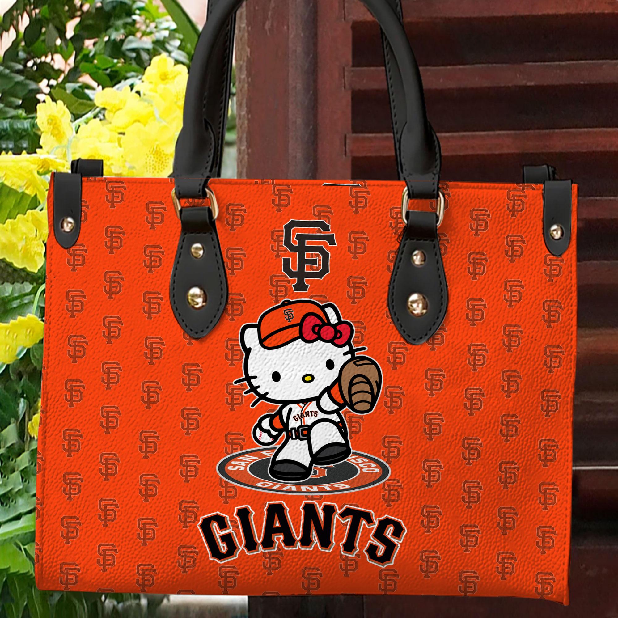 San Francisco Giants Kitty Women Leather Hand Bag M1 