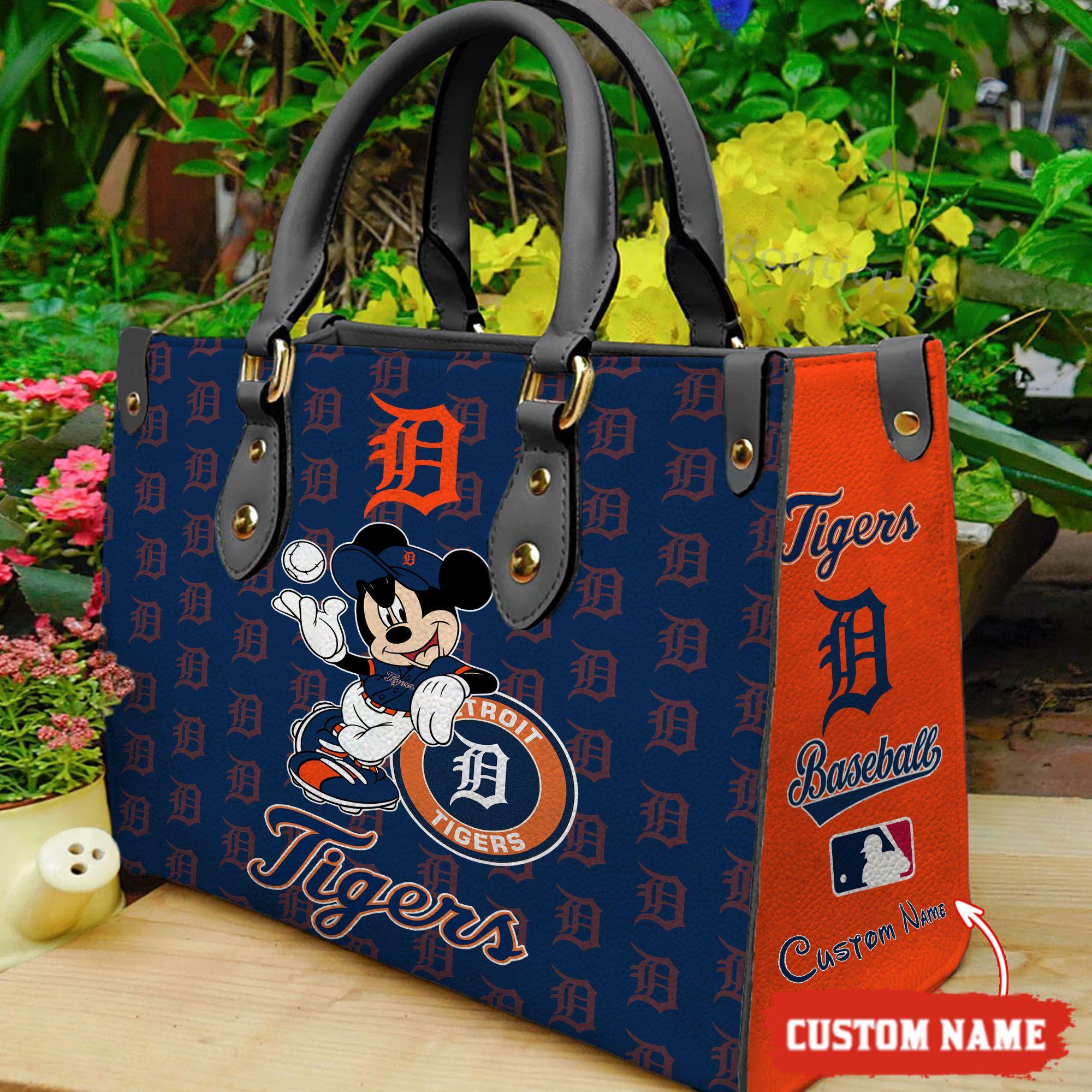 Detroit Tigers Mickey Women Leather Hand Bag M1 0805DS005