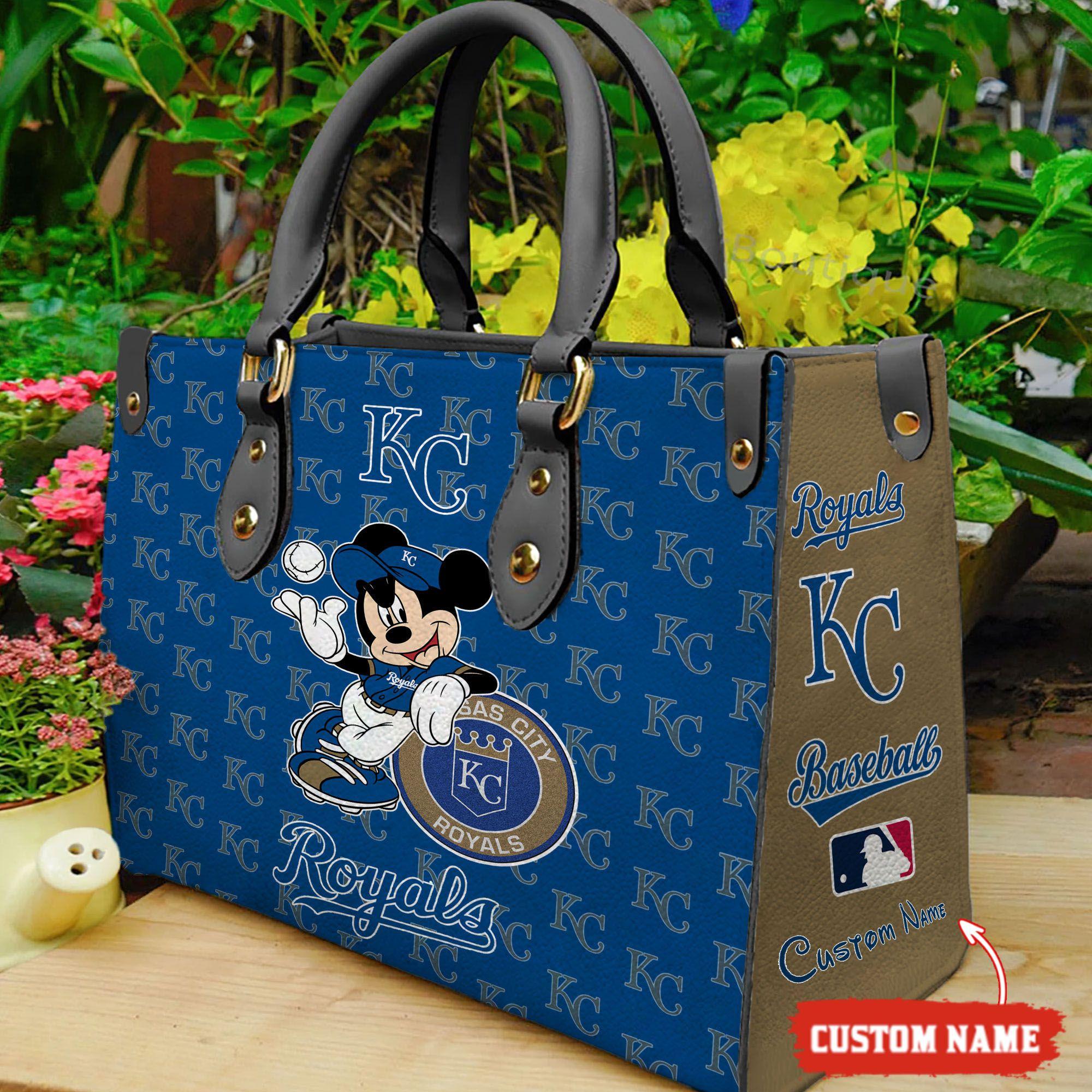 Kansas City Royals Mickey Women Leather Hand Bag M1 0805DS005