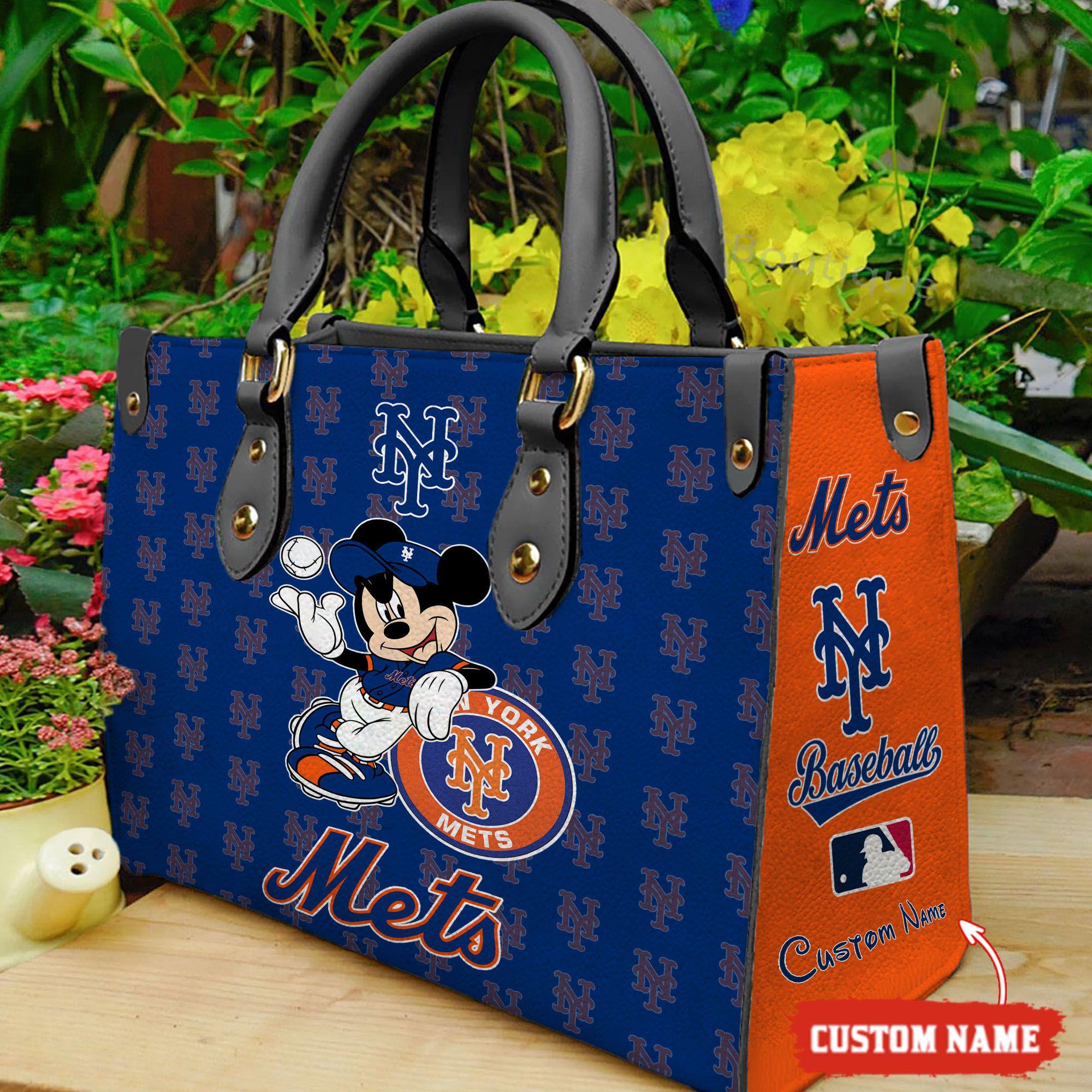 New York Mets Mickey Women Leather Hand Bag M1 0805DS005