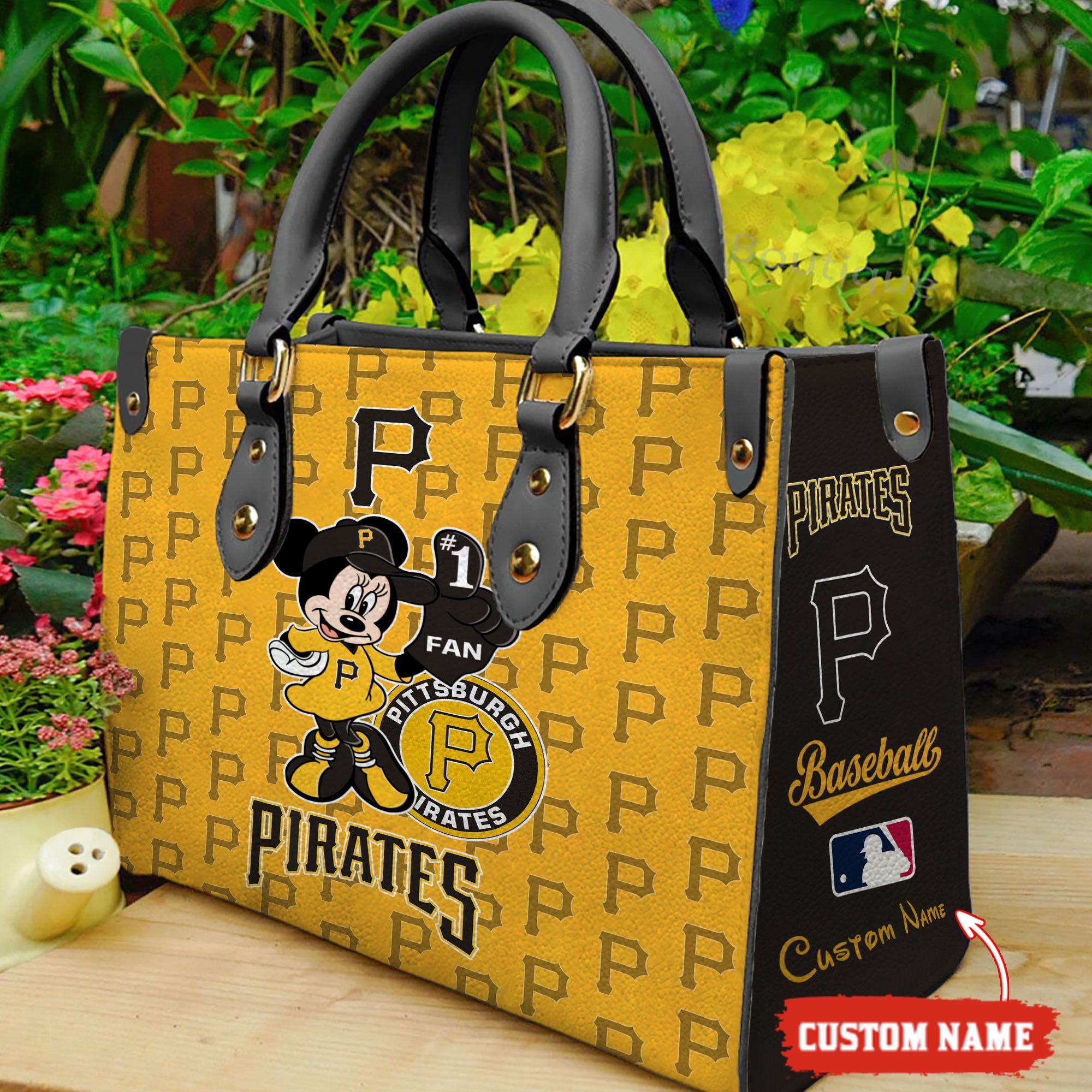 Pittsburgh Pirates Minnie Women Leather Hand Bag M1 0805DS005