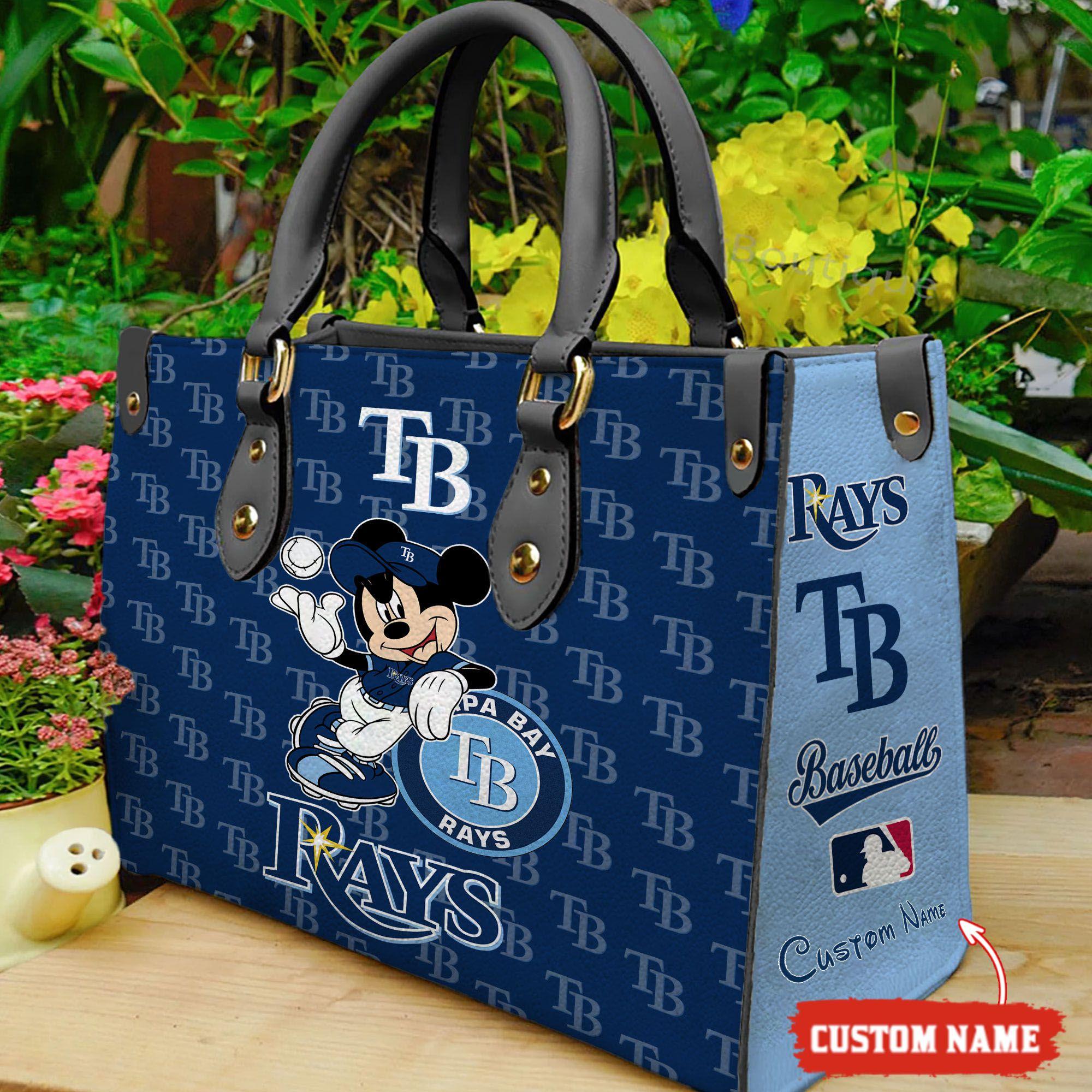 Tampa Bay Rays Mickey Women Leather Hand Bag M1 0805DS005