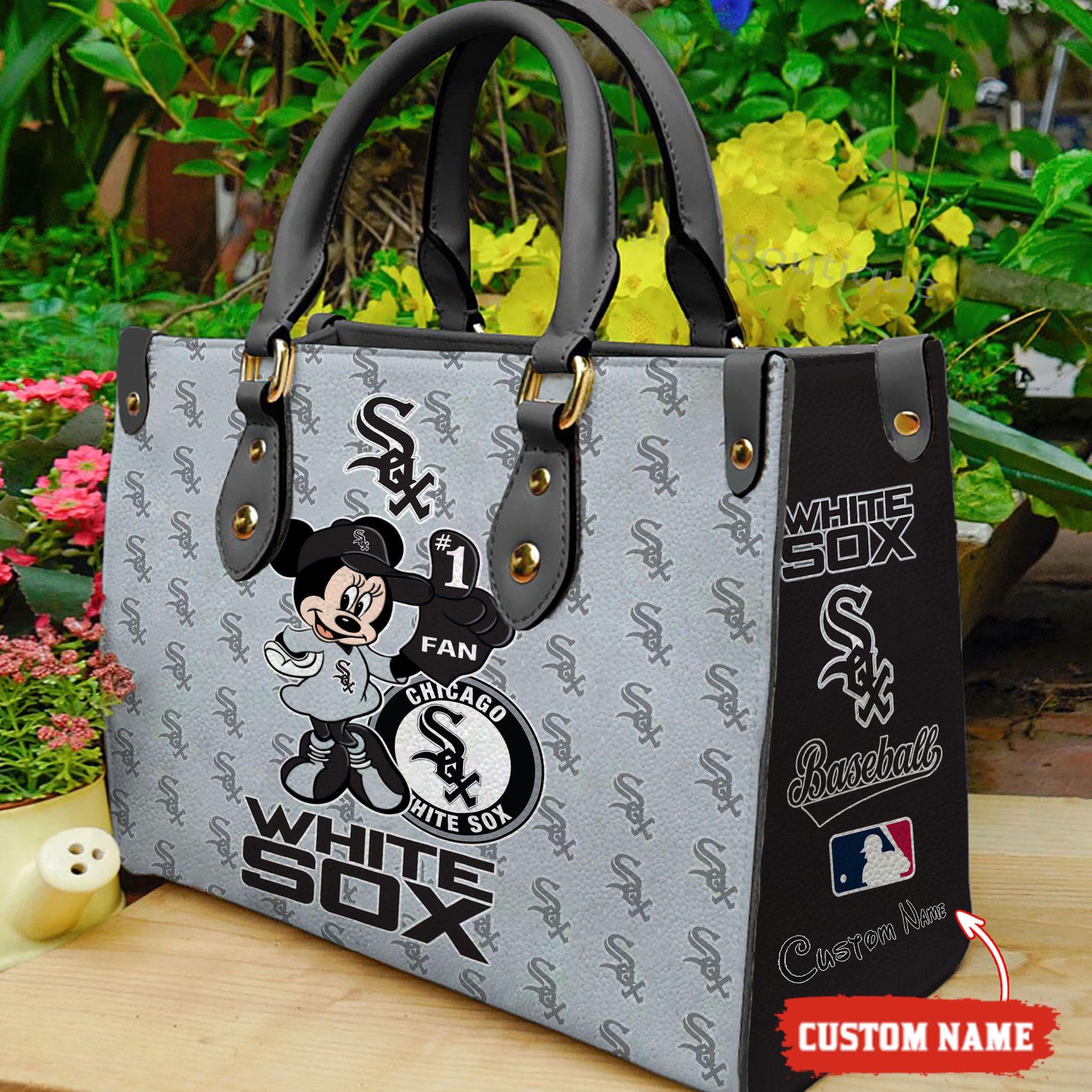 Chicago White Sox Minnie Women Leather Hand Bag M1 0805DS005