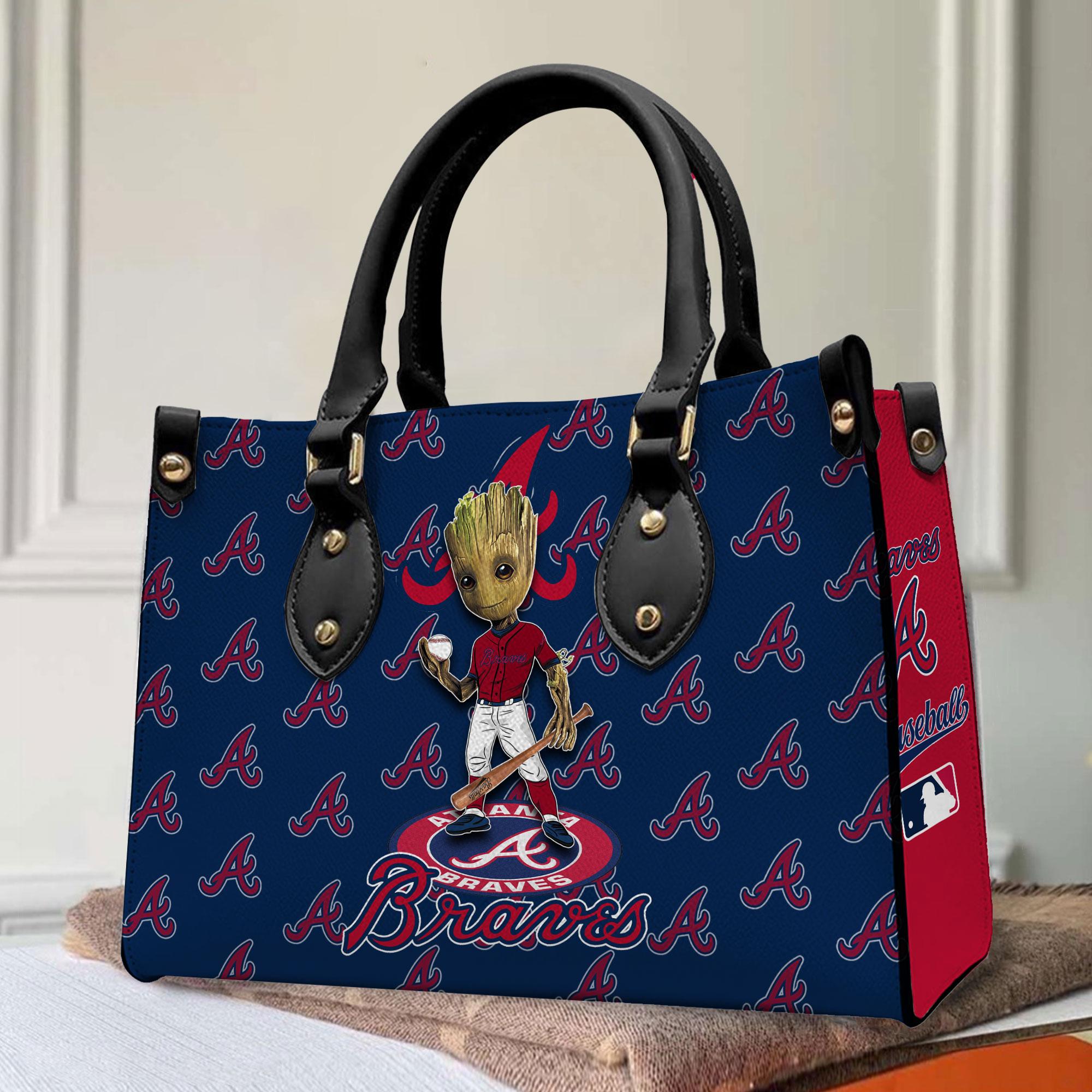 Atlanta Braves Groot Women Leather Hand Bag M1 