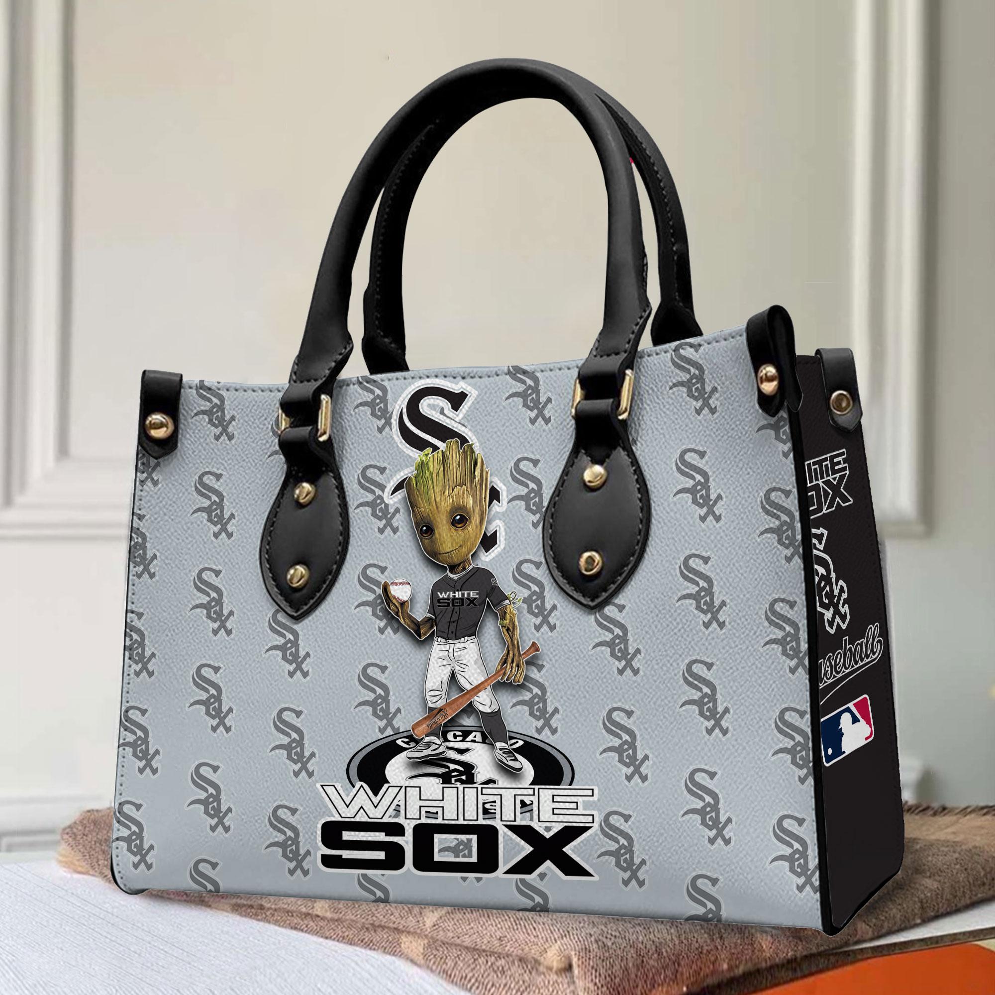 Chicago White Sox Groot Women Leather Hand Bag M1 
