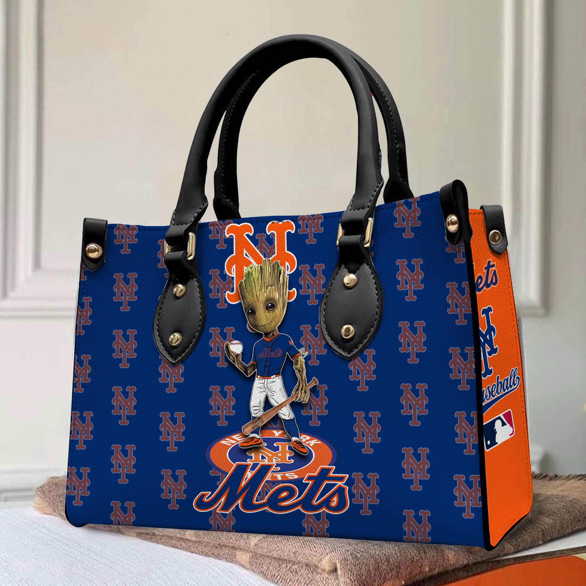 New York Mets Groot Women Leather Hand Bag M1 