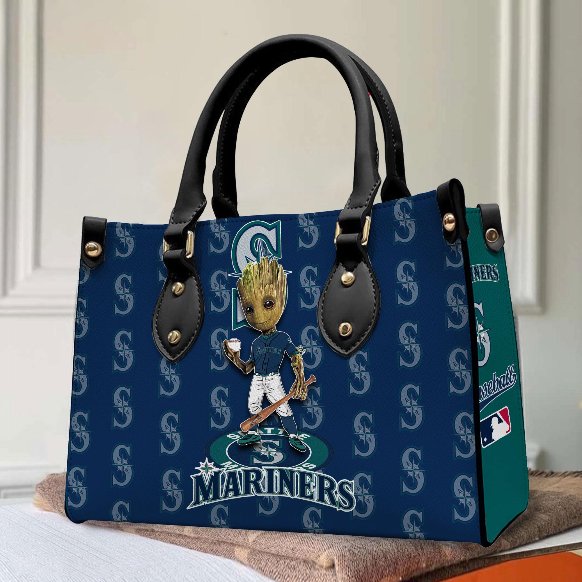 Seattle Mariners Groot Women Leather Hand Bag M1 